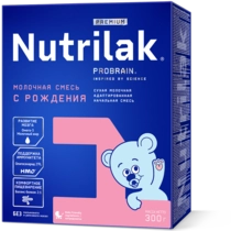 Nutrilak Premium 1 балаларға арналған сүтті дайын қоспа
