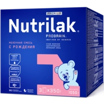 Балалар сүт қоспасы Nutrilak Premium 1 1050г