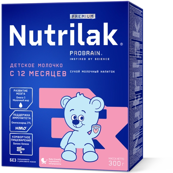  Nutrilak Premium 3 балаларға арналған дайын қоспа