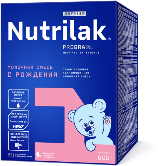 Балалар сүт қоспасы Nutrilak Premium 1